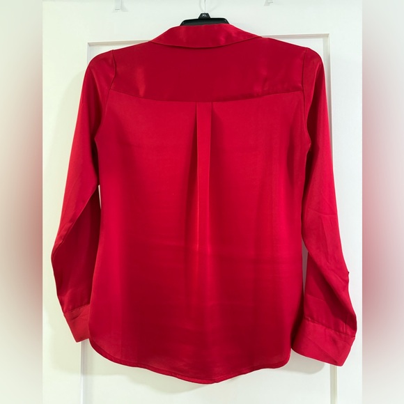 Express 3 Portofino Shirt Slim Small , black kisses, red and white Long Sleeve. - Picture 7 of 11